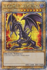 Red-Eyes Black Dragon (7th Art) - RA04-EN109 - (Quarter Century Secret Rare) - 1st Edition
